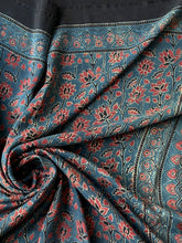Load image into Gallery viewer, Ajrakh Mulberry Silk Saree
