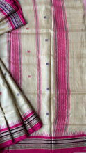 Load image into Gallery viewer, Karvati Kinaar Vidarbha Tussar Handwoven Saree