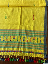 Load image into Gallery viewer, Bhujodi Kala Cotton Blouse Piece #26 (Yellow)