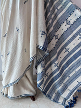 Load image into Gallery viewer, Handwoven Bhujodi Kala Cotton Saree