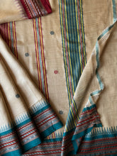 Load image into Gallery viewer, Karvati Kinaar Vidarbha Tussar Handwoven Saree