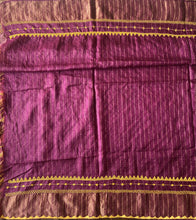 Load image into Gallery viewer, Lambani Embroidered Tussar Leheriya Saree