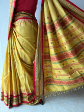 Load image into Gallery viewer, Karvati Kinaar Vidarbha Tussar Handwoven Saree