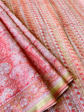 Load image into Gallery viewer, Block-Printed Silk-Cotton Saree