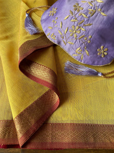 Silk Potli Lavender