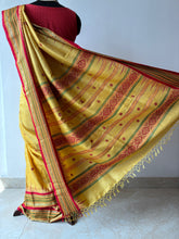 Load image into Gallery viewer, Karvati Kinaar Vidarbha Tussar Handwoven Saree