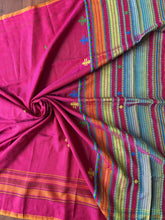 Load image into Gallery viewer, Handwoven Bhujodi Mulberry silk Saree