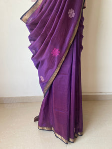 Kasuti Hand- Embroidered Saree