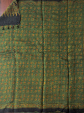 Load image into Gallery viewer, Ajrakh Desi Tussar Silk Saree