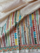 Load image into Gallery viewer, Tussar Lambani Blouse Piece (1.4 meters long)