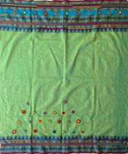 Load image into Gallery viewer, Lambani Embroidered Chettinad cotton Blouse Piece #LamB09