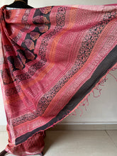 Load image into Gallery viewer, Bagh Maheshwari Silk Cotton Saree