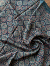 Load image into Gallery viewer, Ajrakh Desi Tussar Silk Saree
