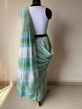 Load image into Gallery viewer, Block-Printed Silk-Cotton Saree