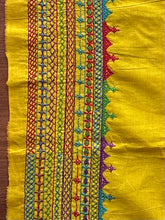 Load image into Gallery viewer, Lambani Embroidered cotton Blouse Piece #LB38