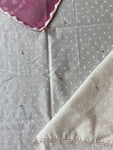 Kota Doria Appliqué Details Saree