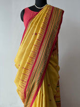 Load image into Gallery viewer, Karvati Kinaar Vidarbha Tussar Handwoven Saree