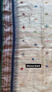 Lambani Karvati Kinaar Vidarbha Tussar Handwoven Saree