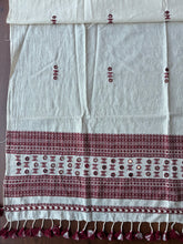 Load image into Gallery viewer, Bhujodi Kala Cotton Blouse Piece #28 (Kora Beetroot)