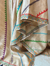 Load image into Gallery viewer, Lambani Embroidered Tussar Dupatta