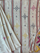 Load image into Gallery viewer, Handwoven Bhujodi Kala Cotton Saree