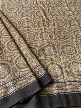 Load image into Gallery viewer, Ajrakh Mul Cotton Saree