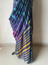 Load image into Gallery viewer, Leheriya Tussar Silk Saree