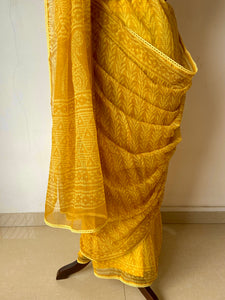 Kota Doria Lace Saree