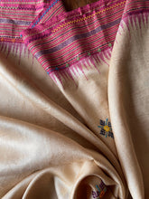 Load image into Gallery viewer, Lambani Karvati Kinaar Vidarbha Tussar Handwoven Saree