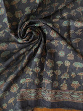 Load image into Gallery viewer, Ajrakh Desi Tussar Silk Saree