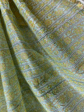 Load image into Gallery viewer, Block-Printed Silk-Cotton Saree