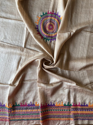 Tussar Lambani Blouse Piece