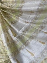 Load image into Gallery viewer, Block-Printed Silk-Cotton Saree