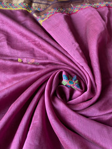 Lambani Embroidered Handwoven Maheshwari Silk-Cotton Saree.