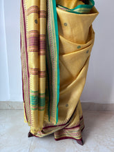 Load image into Gallery viewer, Karvati Kinaar Vidarbha Tussar Handwoven Saree