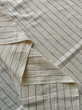 Load image into Gallery viewer, Kala Cotton Yardage (beetroot lines)