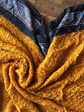 Load image into Gallery viewer, Ajrakh Bandhej fine Modal Silk Saree