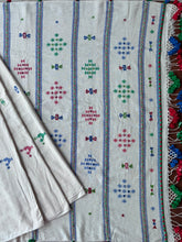 Load image into Gallery viewer, Handwoven Bhujodi Kala Cotton Saree