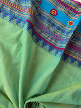 Load image into Gallery viewer, Lambani Embroidered Chettinad cotton Blouse Piece #LamB09