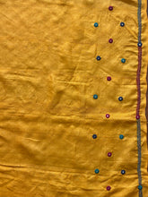 Load image into Gallery viewer, Lambani Embroidered Tussar Leheriya Saree