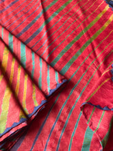 Load image into Gallery viewer, Leheriya Tussar Silk Saree