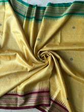Load image into Gallery viewer, Karvati Kinaar Vidarbha Tussar Handwoven Saree