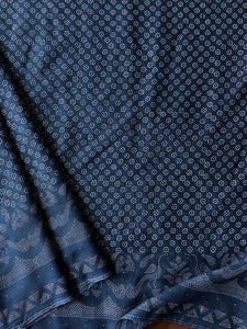 Kota Doria Appliqué Details Saree