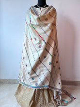Load image into Gallery viewer, Lambani Embroidered Tussar Dupatta