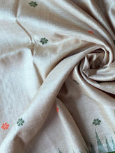 Load image into Gallery viewer, Karvati Kinaar Vidarbha Tussar Jaala Palla Saree