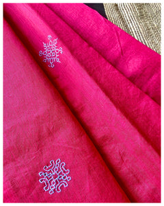 Kasuti Hand- Embroidered Saree