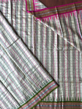 Load image into Gallery viewer, Karvati Kinar Vidarbha Tussar Checks Saree