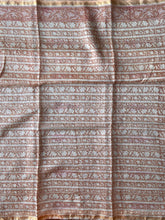 Load image into Gallery viewer, Block-Printed Silk-Cotton Saree