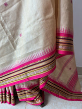 Load image into Gallery viewer, Karvati Kinaar Vidarbha Tussar Handwoven Saree