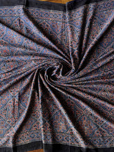 Load image into Gallery viewer, Ajrakh Mul Cotton Saree
